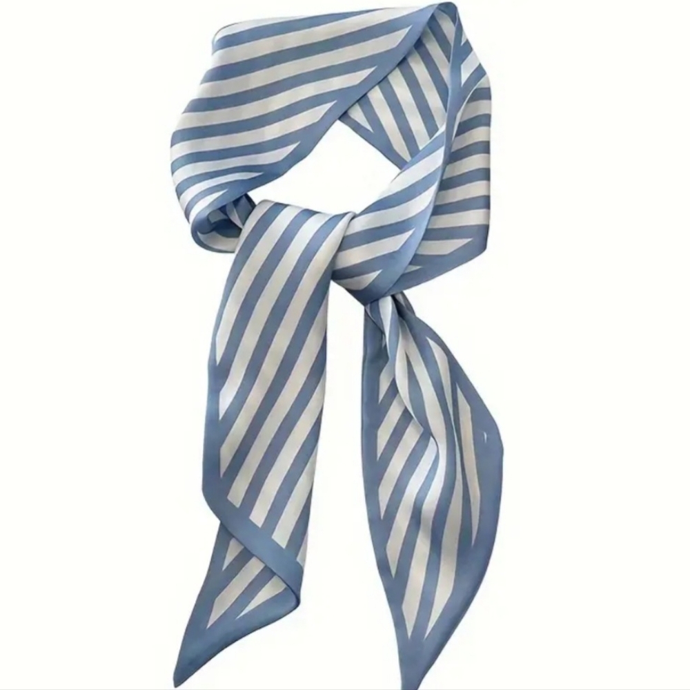 4 pcs. Satin Printed Twillys/Scarves - Picture 4 of 10